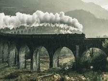 Схема вышивки «паровоз»