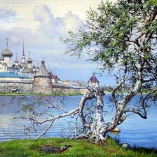 Схема вышивки «Старое дерево»