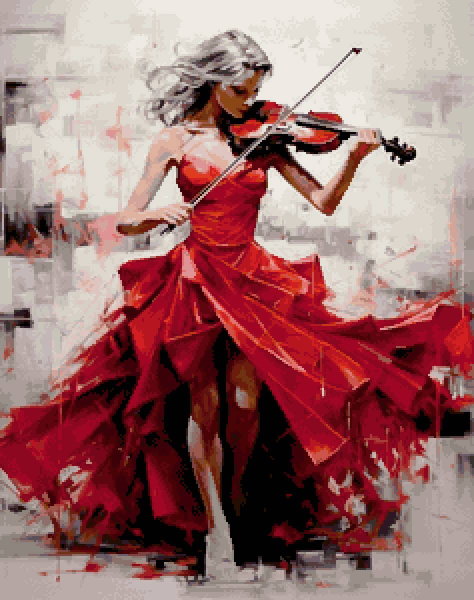 скрипачка - предпросмотр