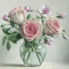 Схема вышивки «Букет»