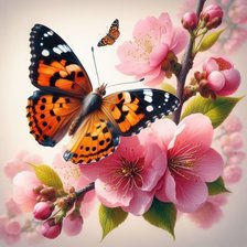 Схема вышивки «Бабочка»