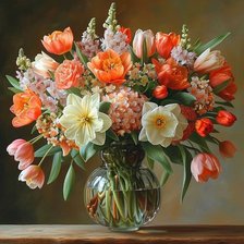 Схема вышивки «Букет»