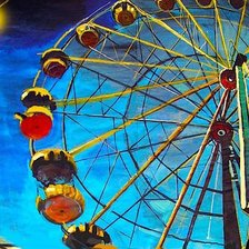 Схема вышивки «КОЛЕСО ОБОЗРЕНИЯ»