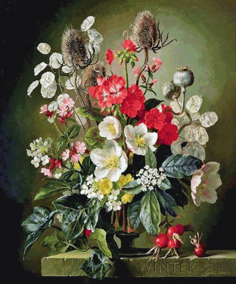 Худ. Джеральд Купер - букет, купер, джеральд купер - предпросмотр