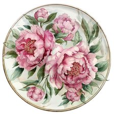 Схема вышивки «Розовые пионы»