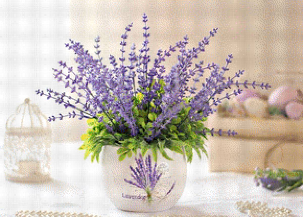 Лаванда букет - романтика, лаванда, пастель, прованс, букет, нежность, цветы - предпросмотр