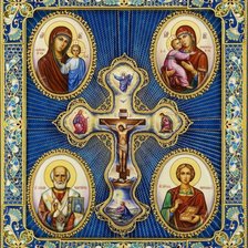 Схема вышивки «Икона»