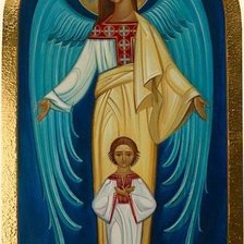 Схема вышивки «Ангел»