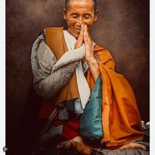 Схема вышивки «Thay thich minh tue»