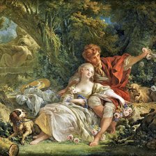 Схема вышивки «Худ. Франсуа Буше»