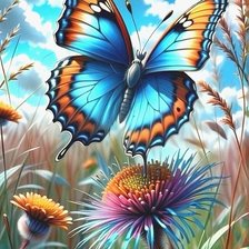 Схема вышивки «Бабочка2»