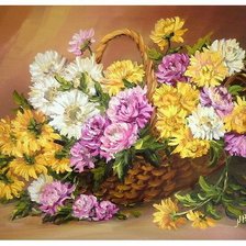 Букет астров