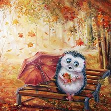 Схема вышивки «осень»