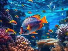 Схема вышивки «рыбка»