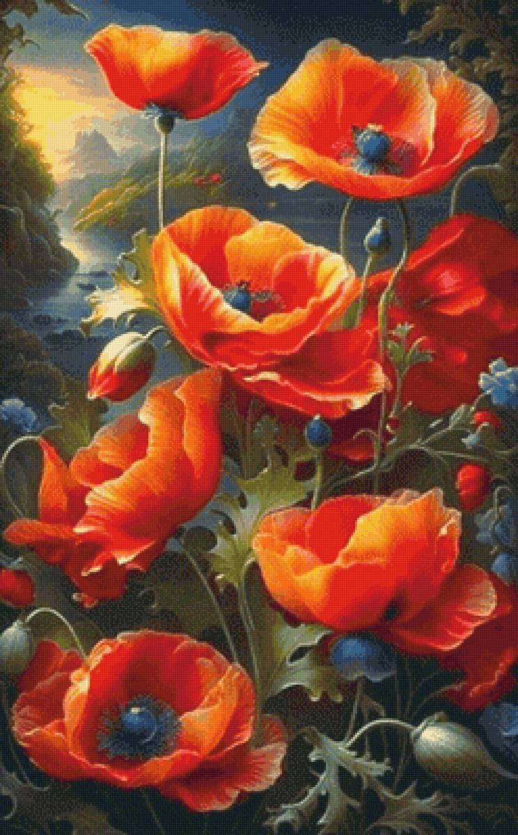 Маки - предпросмотр