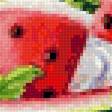 Предпросмотр схемы вышивки «арбуз» (№2794103)