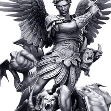 Схема вышивки «Arcangel 1»