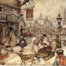 Схема вышивки «Anton Pieck»