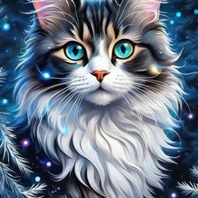 Схема вышивки «Зимняя сказка»