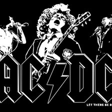 Схема вышивки «AC/DC»