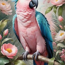 Схема вышивки «красавец»