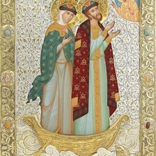 Схема вышивки «Икона»