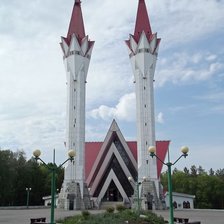 Схема вышивки «Уфа»