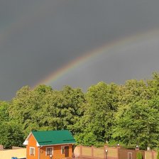 Схема вышивки «Деревня Уфа итог»