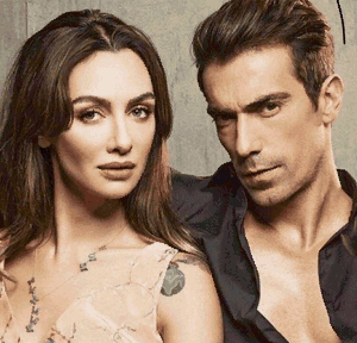 Черно белая любовь - актеры, женщина - предпросмотр