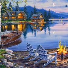 Схема вышивки «Природа»