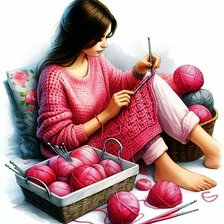 Схема вышивки «Рукодельница»