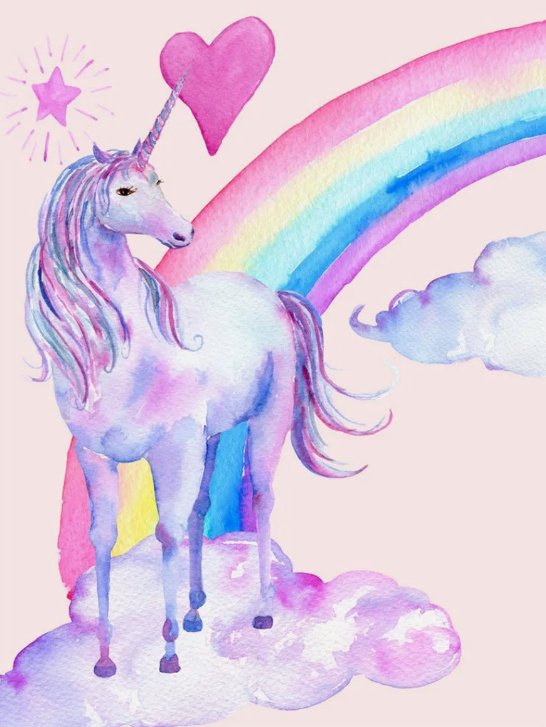 Единорог. Часть1 - детская, единорог - оригинал