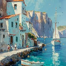 Схема вышивки «Италия»