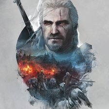 Схема вышивки «The Witcher»
