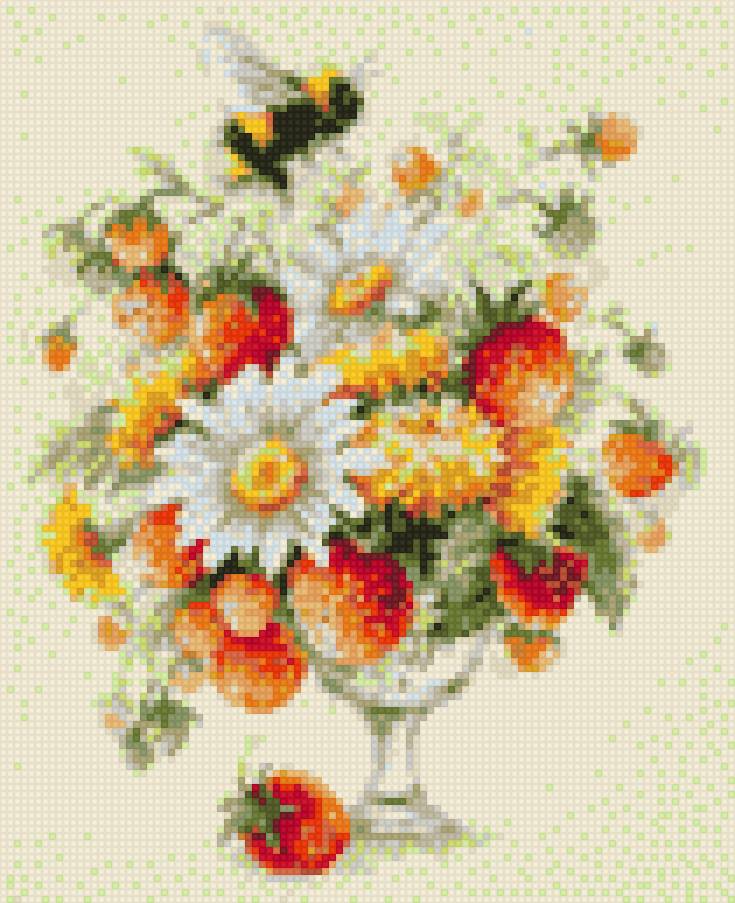 Июльский букетик - июльский букетик - предпросмотр