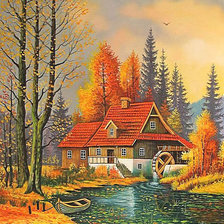 Схема вышивки «Природа»