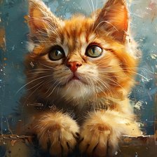 Схема вышивки «РЫЖИК»