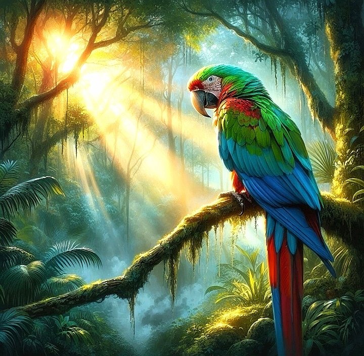 Попугай - оригинал