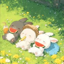 Схема вышивки «Mỏ hỗn»