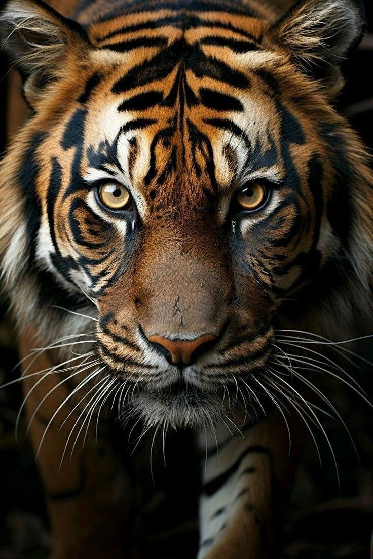 Тигр - животные, тигр - оригинал