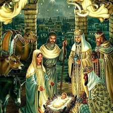 Схема вышивки «Nacimiento»