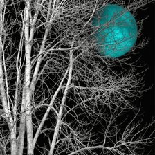 Схема вышивки «Luna turquesa»