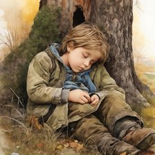 Схема вышивки «Pequeño Dormilón»