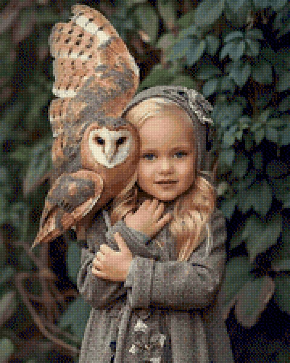 Niña búho - предпросмотр