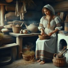 Схема вышивки «Дамочка»