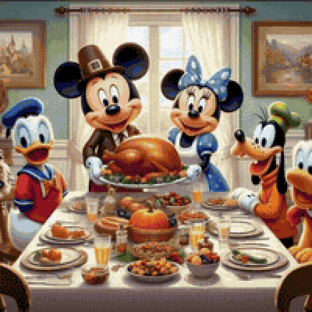 Cena familia Disney - предпросмотр