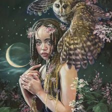 Схема вышивки «Princesa de la obscuridad»