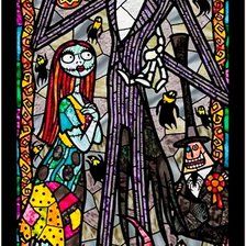 Схема вышивки «Pesadilla antes de navidad»