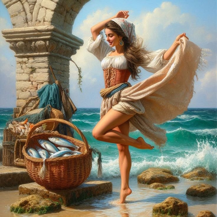 счастливая девушка - оригинал