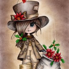 Схема вышивки «Emo navidad»